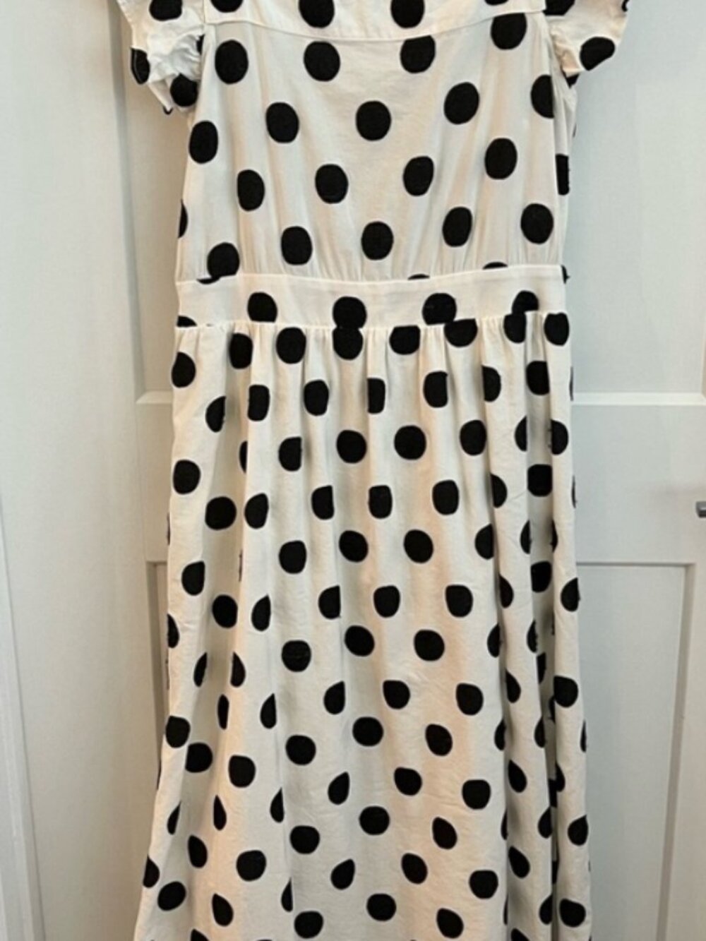 AMADI FOR ANTHROPOLOGIE POLKA DOT MAXI DRESS | SIZE MP | - Picture 9 of 11